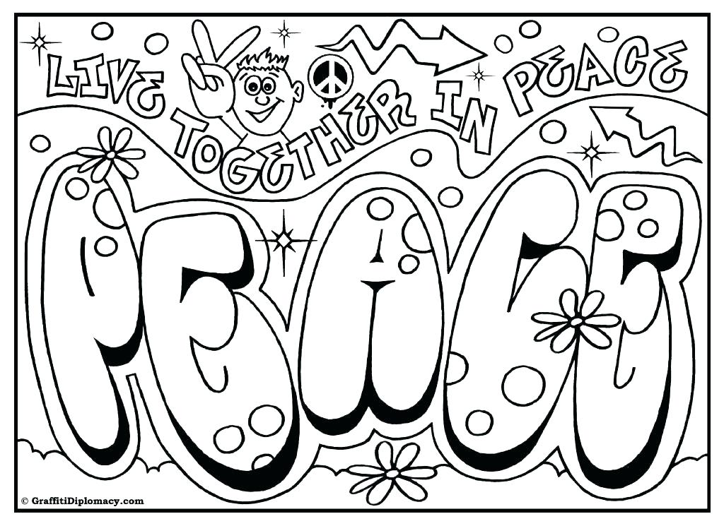 1024x745 Fresh Graffiti Coloring Pages Or Free Graffiti Coloring Page Fresh