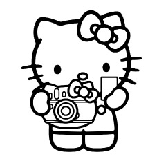 230x230 Top 75 Free Printable Hello Kitty Coloring Pages Online