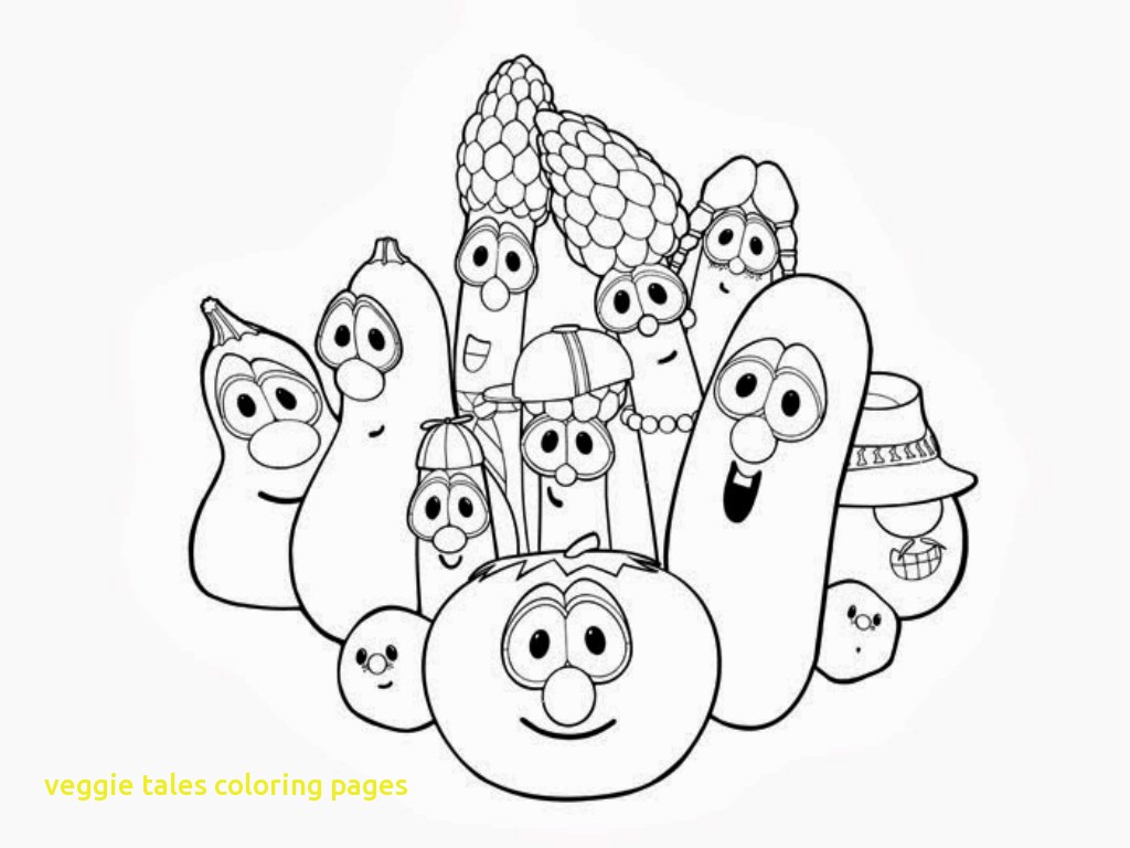 1024x768 Veggie Tales Coloring Pages With Colouring Veggie Tales Coloring