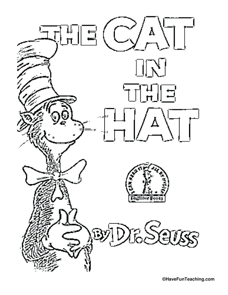 772x1000 Photo Coloring Page Cat In The Hat Coloring Page Photo To Coloring