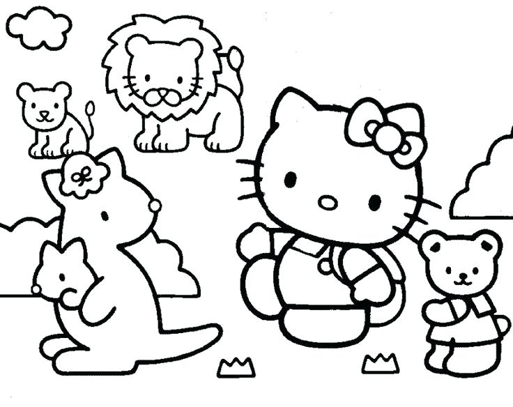 736x584 Education Coloring Pages Educational Coloring Pages Hello Kitty