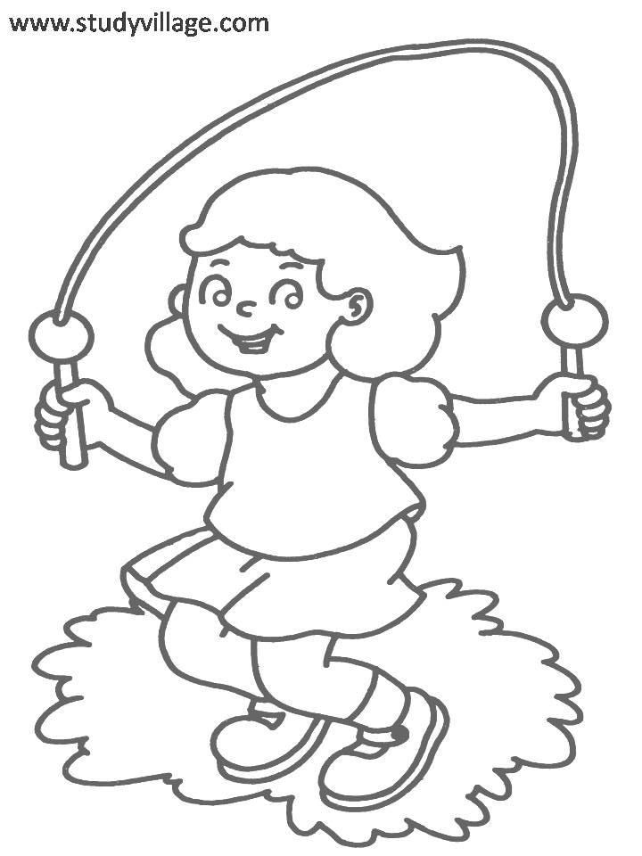 720x960 Free Coloring Pages Of Physical Fitness Coloring Page