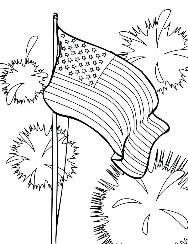 600x777 Independence Day Coloring Pages Independence Day Coloring Pi Day