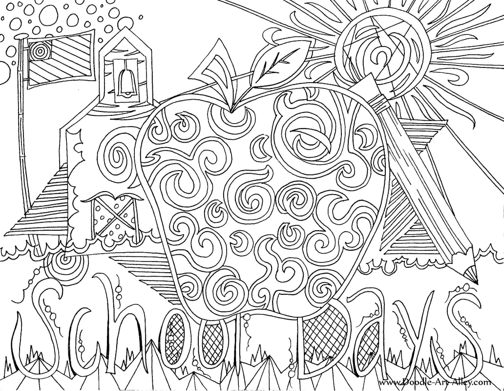1032x800 Back To School Coloring Pages Amp Printables