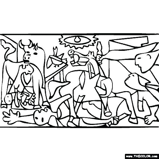 560x560 Pablo Picasso Coloring Pages Coloring Pages Pablo Picasso