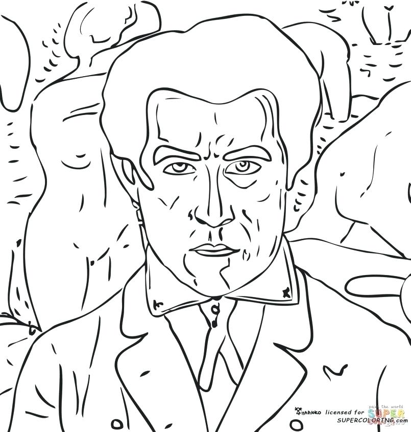 Picasso Coloring Pages at GetColorings.com | Free printable colorings