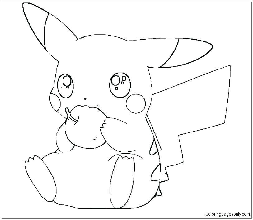 813x706 Pichu Coloring Pages Famous Coloring Pages Ideas Resume Ideas