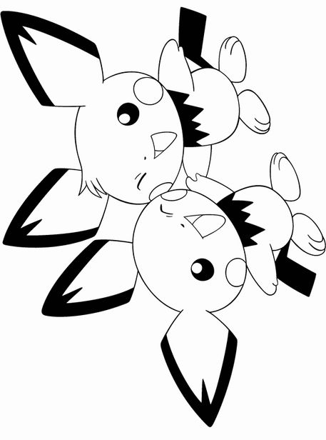 457x616 Mejores 8 De Pokemon En Para Colorear