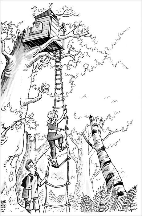 461x701 Image Result For Coloring Page Magic Treehouse Bookworm Party