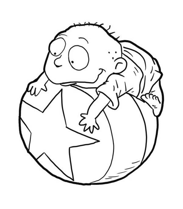 Tommy Pickles From Rugrats Coloring Page Color Luna 600x684 Tommy Pickles From Rugrats Coloring Page Color Luna