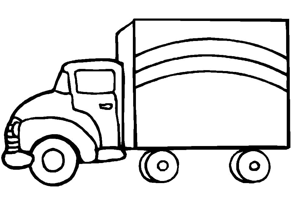 957x718 40 Free Printable Truck Coloring Pages Download