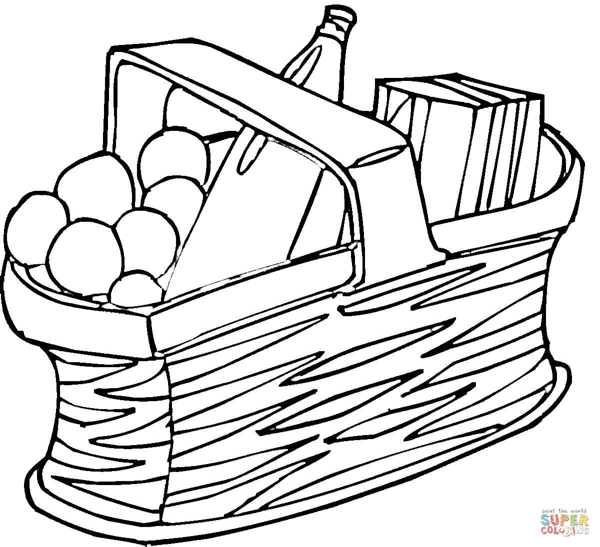 1200x1095 Picnic Coloring Pages Free Coloring Pages Picnic Coloring Pages