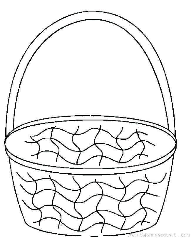 650x810 Picnic Basket Coloring Page A Picnic Basket Food Coloring Pages