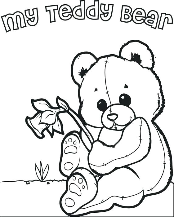 Picnic Coloring Page Cute Teddy Bear Coloring Pages Cute Teddy 561x700 Picnic Coloring Page Cute Teddy Bear Coloring Pages Cute Teddy