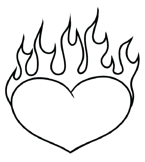 Heart Coloring Page Valentine Heart With Roses Coloring Pages 618x687 Heart Coloring Page Valentine Heart With Roses Coloring Pages