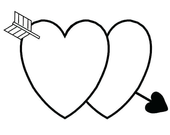 Heart Shaped Coloring Pages Color Heart Template Valentine Hearts 564x451 Heart Shaped Coloring Pages Color Heart Template Valentine Hearts