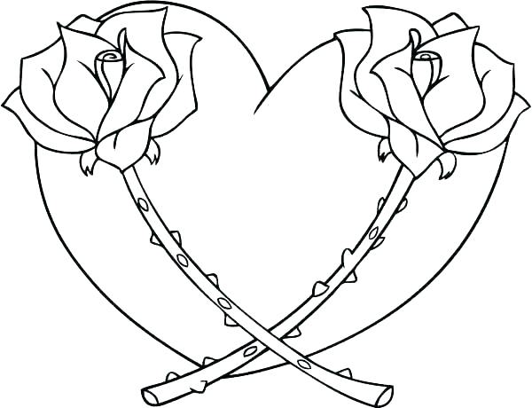 Coloring Page Of A Heart Heart Coloring Page Hearts Coloring Pages 600x460 Coloring Page Of A Heart Heart Coloring Page Hearts Coloring Pages