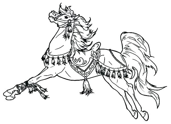 600x438 Horse Coloring Pages Free Horses Coloring Pages Free Coloring