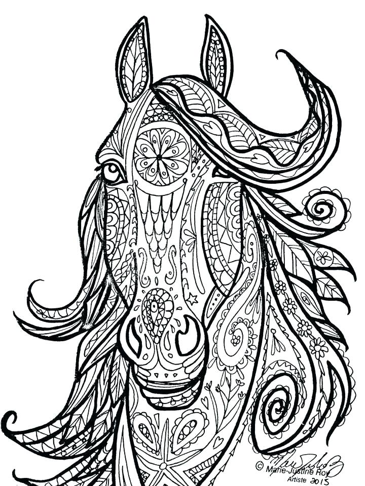 720x960 Horses Coloring Pages By On Spirit Horse Coloring Pages Printable