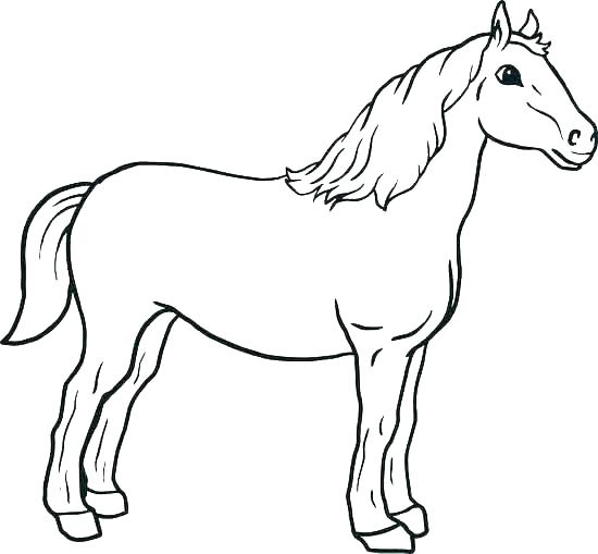 Pictures Of Horses Coloring Pages at GetColorings.com | Free printable ...