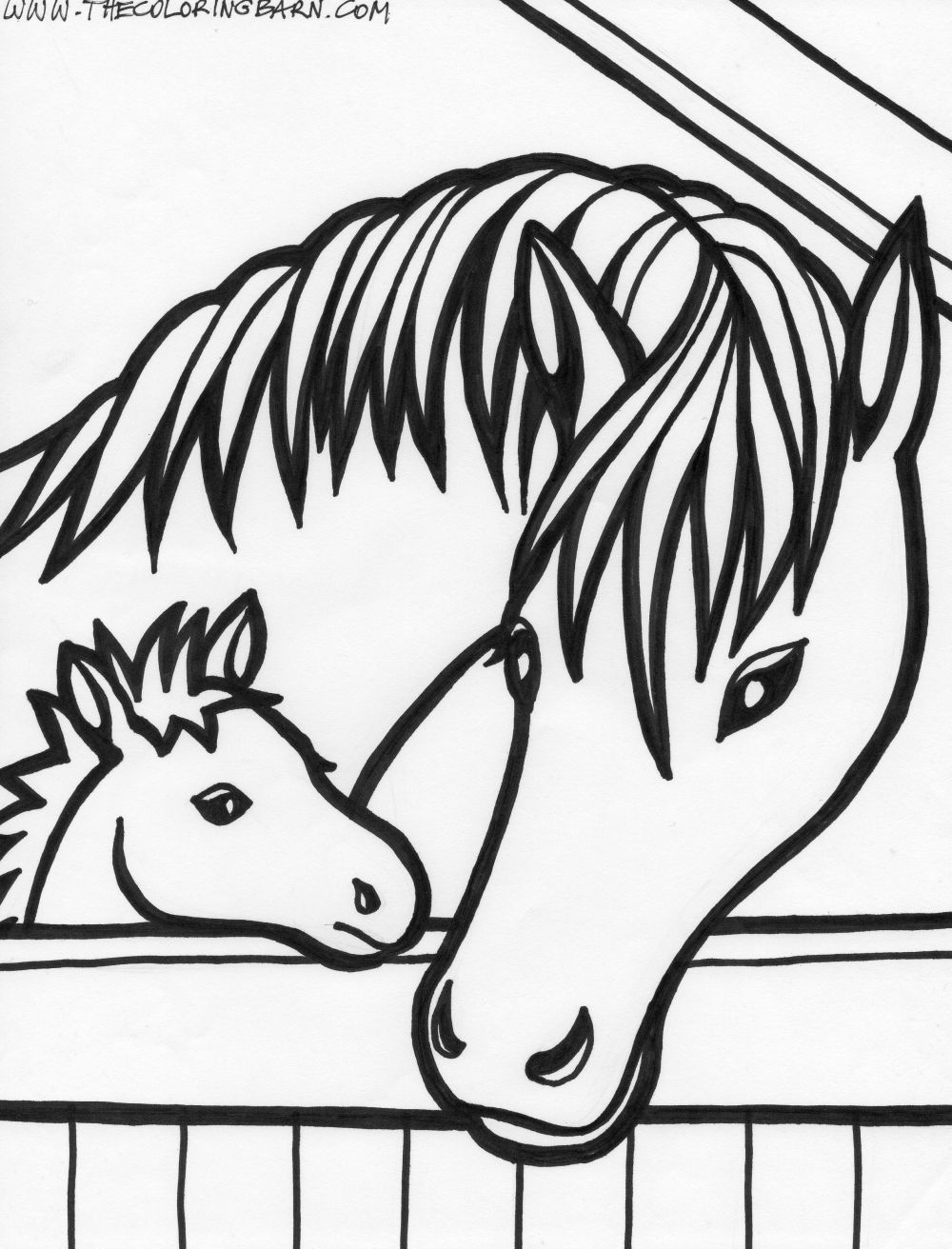 1000x1312 Excellent Colouring In Horses Coloring Pages Free