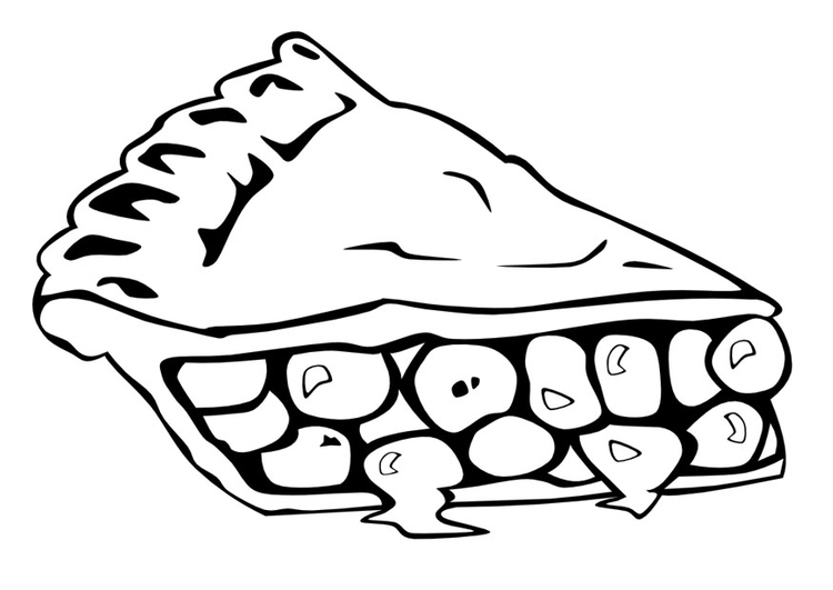 Coloring Page Pie Slice 750x531 Coloring Page Pie Slice