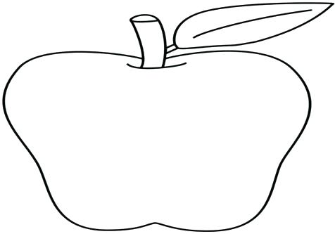 476x333 Apple Coloring Pictures Apple Coloring Pictures Printable Apple
