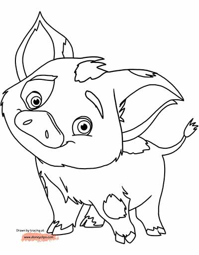 59 Moana Coloring Pages (Updated May 2018) Pua, Moana And Disney 400x511 59 Moana Coloring Pages (Updated May 2018) Pua, Moana And Disney