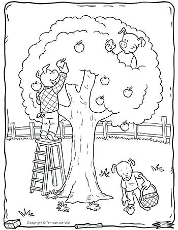 350x453 Three Little Pigs Coloring Pages Three Little Pigs Coloring Pages