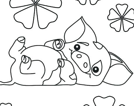 458x362 Coloring Page Of A Pig Coloring Pages Online Together With Pig