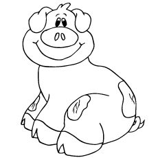 230x230 Top 20 Free Printable Pig Coloring Pages Online