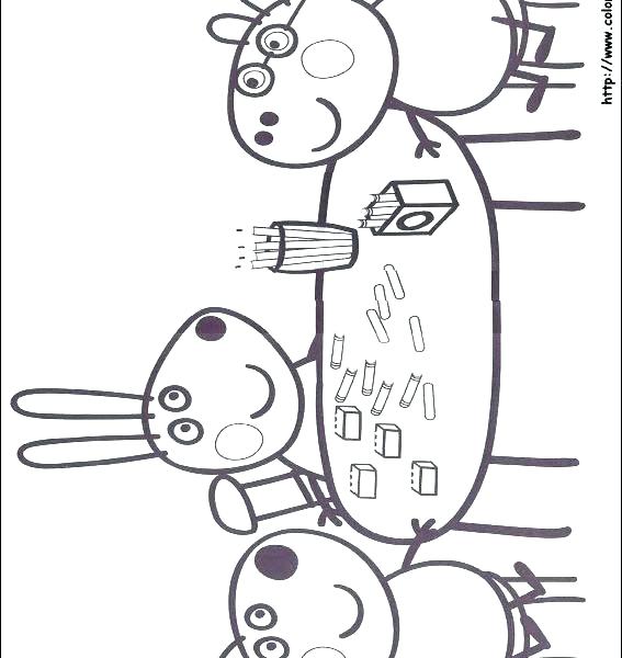 Abc Coloring Pages For Kindergarten Coloring Pages Pig Printable 567x600 Abc Coloring Pages For Kindergarten Coloring Pages Pig Printable