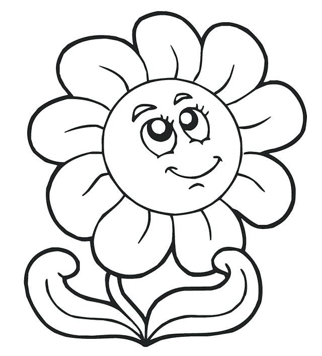 Color Pages For Preschoolers Simple Coloring Pages Simple Pig 640x707 Color Pages For Preschoolers Simple Coloring Pages Simple Pig