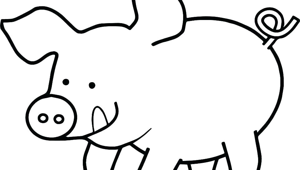 960x544 Pig Coloring Pages Pig Colouring Pages Online Coloring Pages Free