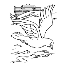 Pigeon Coloring Page