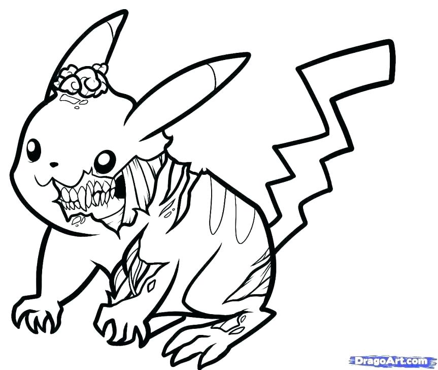 Pokemon Pikachu Coloring Pages Free 863x728 Pokemon Pikachu Coloring Pages Free