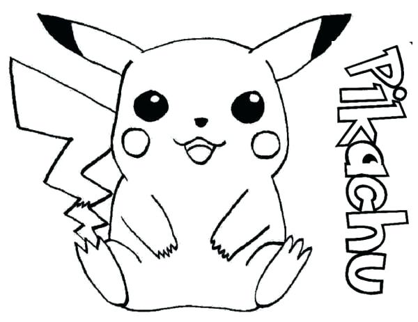 Picachu Coloring Pages Coloring Pages Happy Hopping Around 600x463 Picachu Coloring Pages Coloring Pages Happy Hopping Around