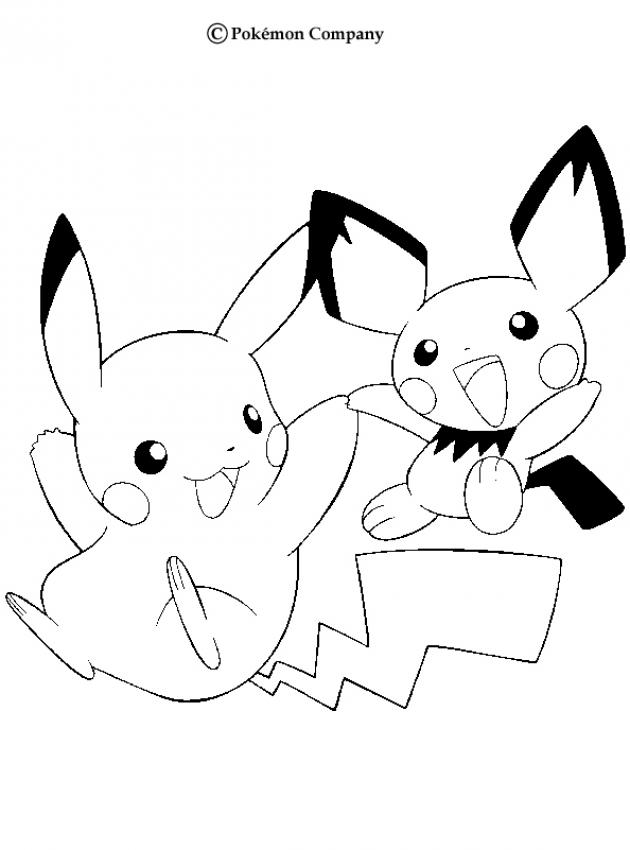 Pikachu Coloring Pages 630x850 Pikachu Coloring Pages