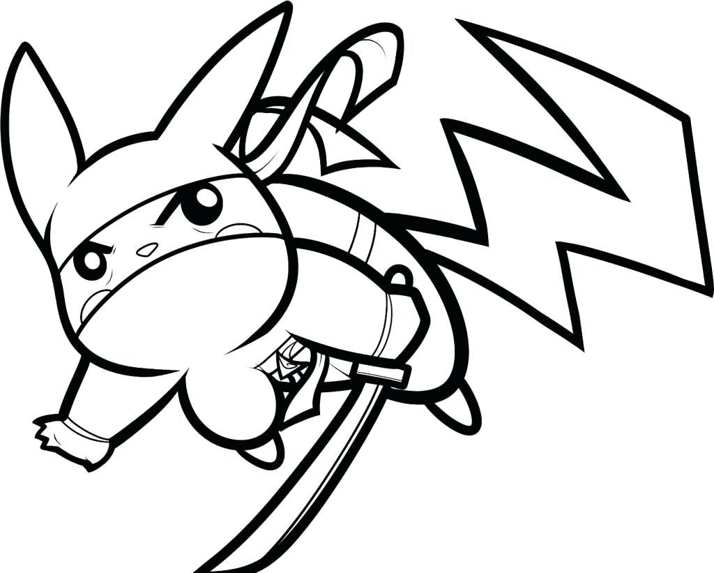 Coloring Pages ~ Pikachu Coloring Page Ninja Picture 1024x821 Coloring Pages ~ Pikachu Coloring Page Ninja Picture