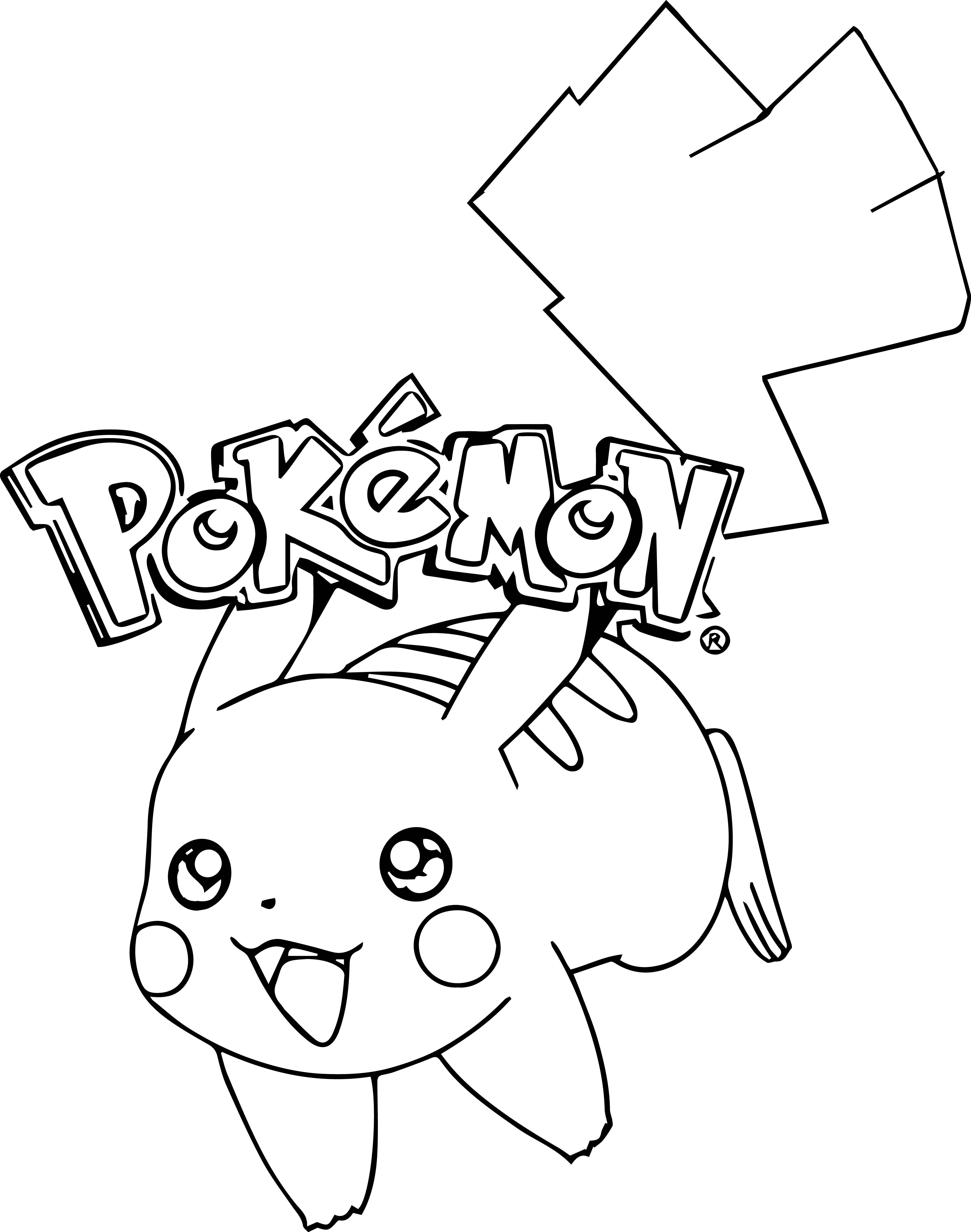 Pikachu Coloring Pages To Print at GetColorings.com | Free printable