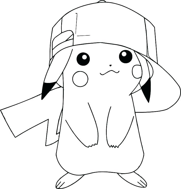 736x768 Picachu Coloring Pages Entertaining Coloring Pages Print Coloring