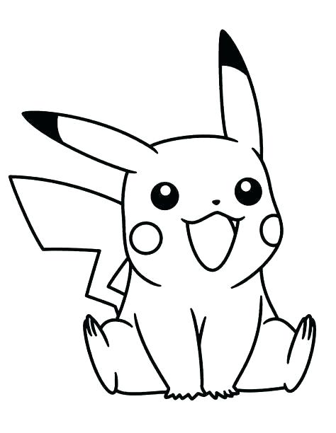 474x612 Coloring Pages Free Coloring Pikachu Printable Coloring Pages