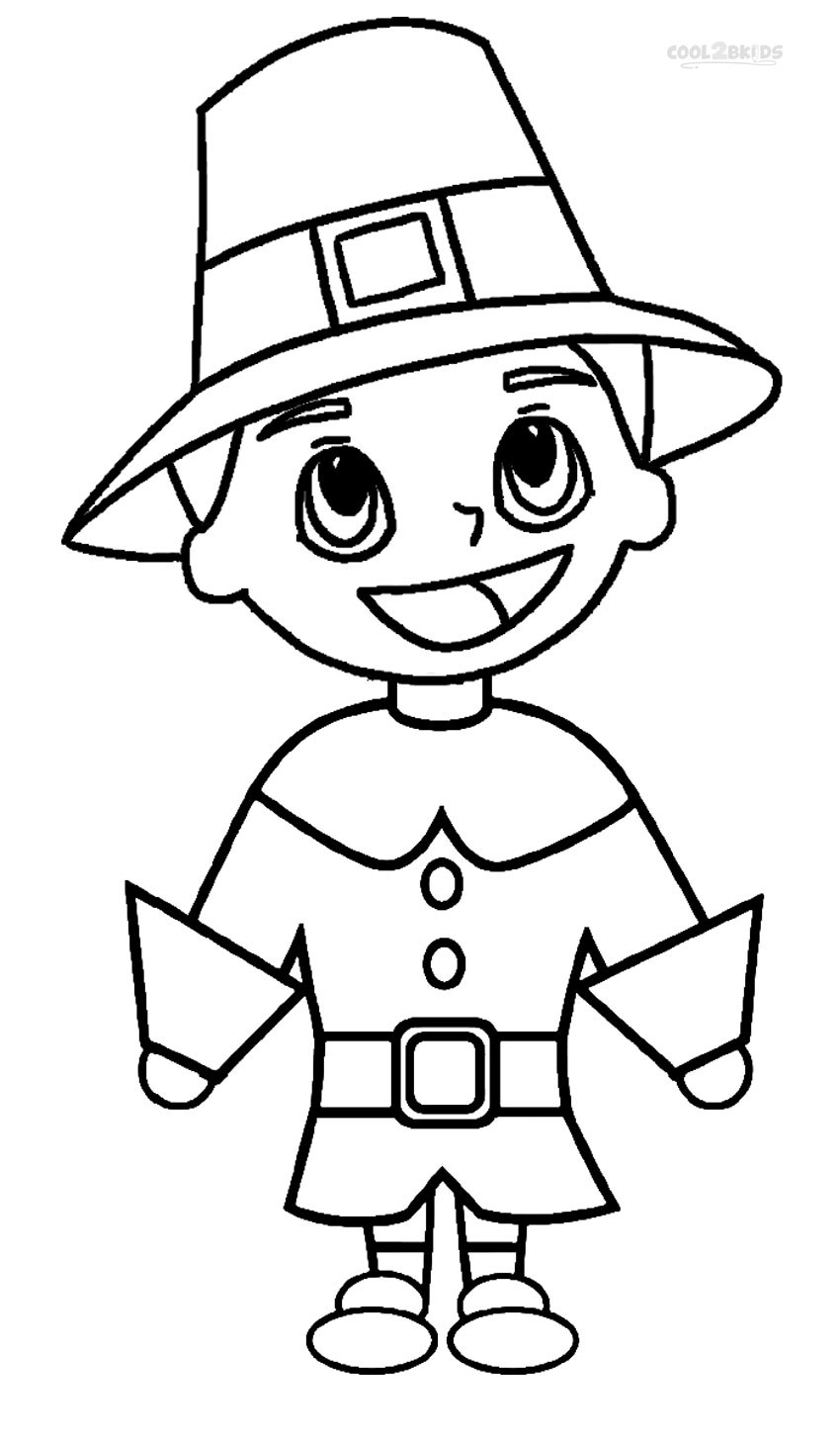 Pilgrim Hat Printable Coloring Pages 850x1457 Pilgrim Hat Printable Coloring Pages