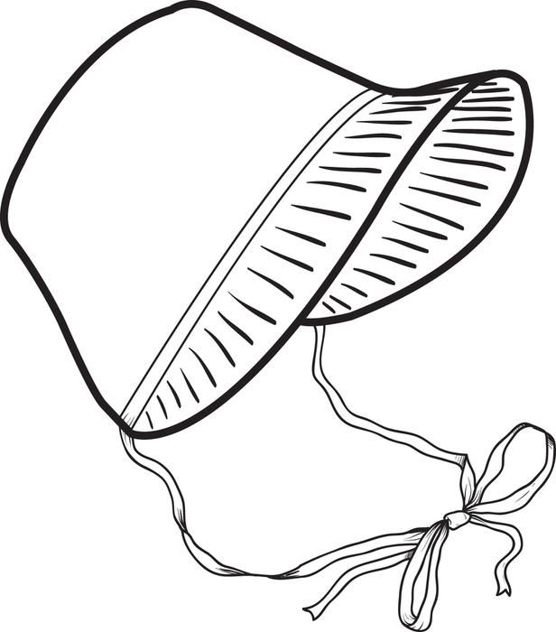 Free Printable Pilgrim Bonnet Coloring Page For Kids Pilgrim 616x700 Free Printable Pilgrim Bonnet Coloring Page For Kids Pilgrim
