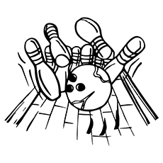 Pin Coloring Page