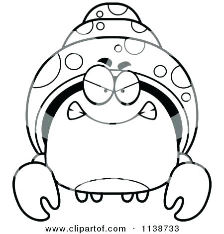 450x470 Crab Coloring Pages Crab Coloring Pages Hermit Page Pin Love 2