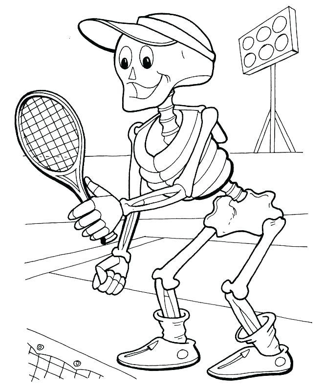 663x800 Tennis Coloring Pages Tennis Coloring Pages Tennis And Ping Pong
