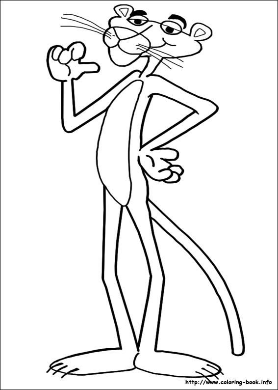 567x794 Pink Coloring Sheet The Pink Panther Coloring Pages On Coloring