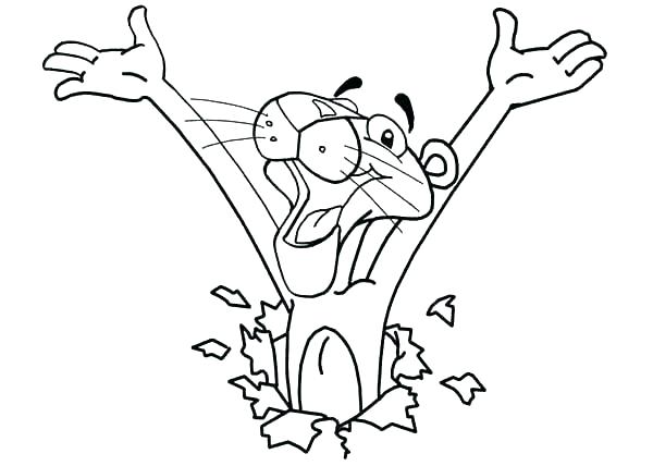 600x428 Panther Coloring Pages Pink Coloring Page Pink Coloring Pages Pink