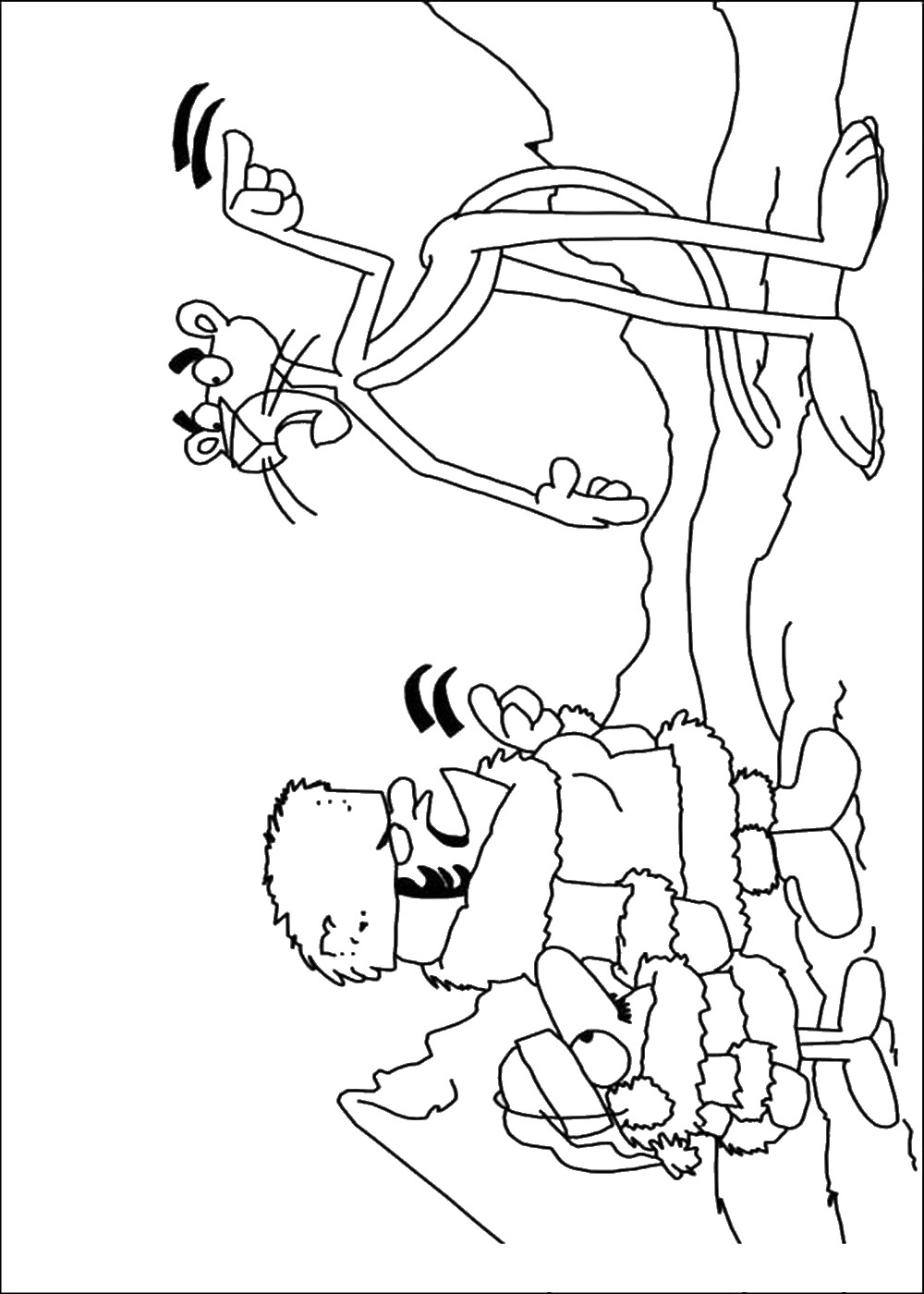 1000x1400 The Pink Panther Coloring Pages